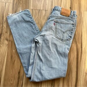 Vintage Levis 550 Jeans Mens 34x36 Relaxed Fit Baggy Blue Denim Y2K 2001